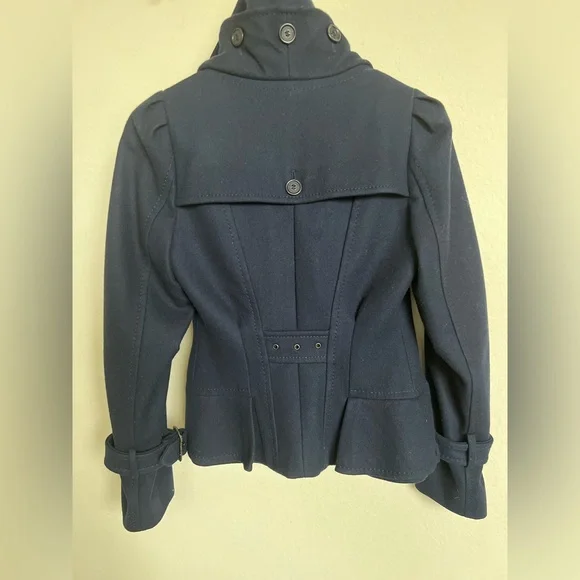 BCBG MaxAzria Cropped Wool Coat - Picture 2 of 8